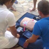 Výcvik plavčíků KPR